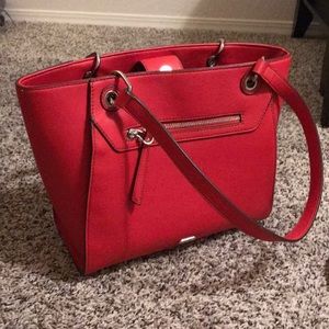 Red hot Chaps shoulder bag